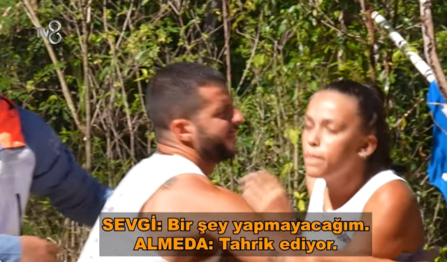 Survivor'da tansiyon yükseldi: Almeda, Sevgi'nin boğazına yapıştı