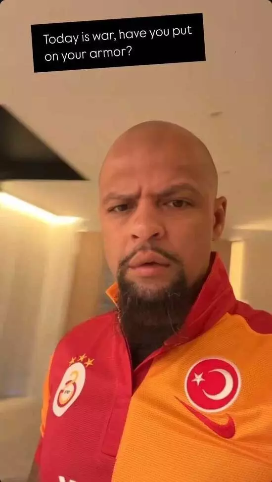 Felipe Melo, Fenerbahçe derbisi öncesi yine şaşırtmadı