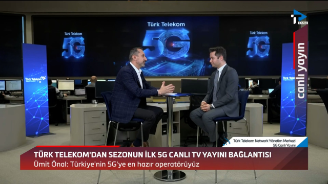 Türk Telekom'dan Trendyol Süper Ligi'nin İlk 5G Canlı TV Yayını Bağlantısı