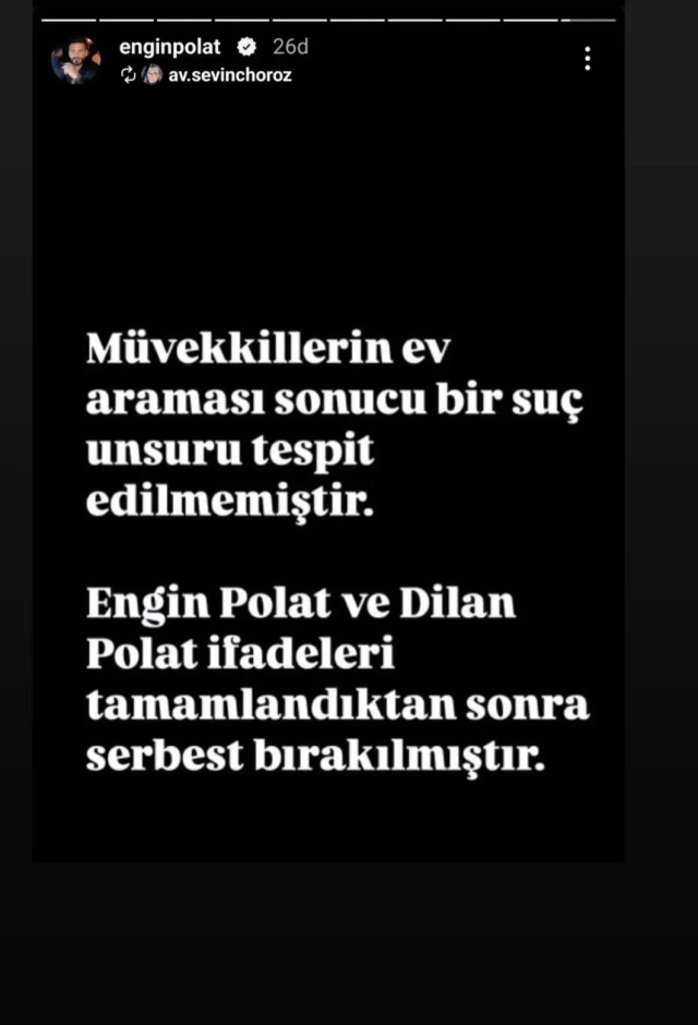 Dilan Polat'ın emniyetteki ifadesi ortaya çıktı