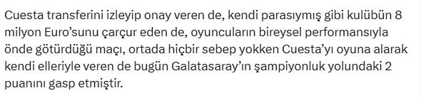 Taraftarlar kazan kaldırdı: Yaptırdığı penaltı belki de Cuesta'nın sonu olacak