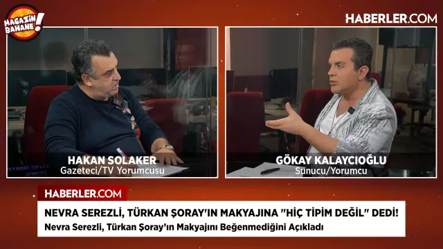 Magazin Bahane masasında Nevra Serezli'nin Türkan Şoray ile ilgili sözleri tartışıldı