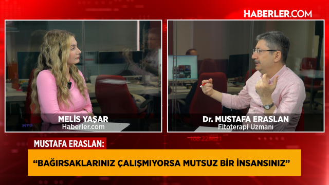 Fitoterapi Uzmanı Dr. Eraslan: Birçok hastalığın sebebi bağırsak tembelliği