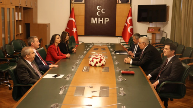 Gözlerin çevrildiği DEM Parti ve MHP görüşmesi bitti! İşte ilk açıklama