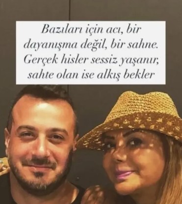Tanyeli'nin oğlu Taylan'dan manidar paylaşım: Gerçek hisler sessiz yaşanır