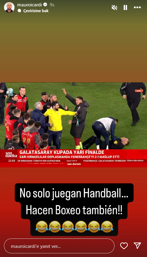 Icardi'den derbi sonrası olay paylaşımlar