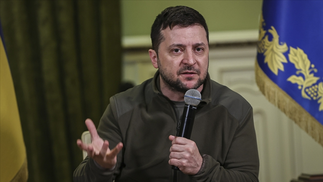 Zelenskiy, Rusya ile müzakerenin koşulsuz ateşkesten sonra mümkün olabileceğini söyledi