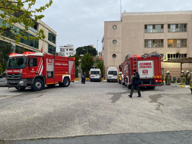 Maltepe'de huzurevinde yangın: 17 kişi hastaneye kaldırıldı