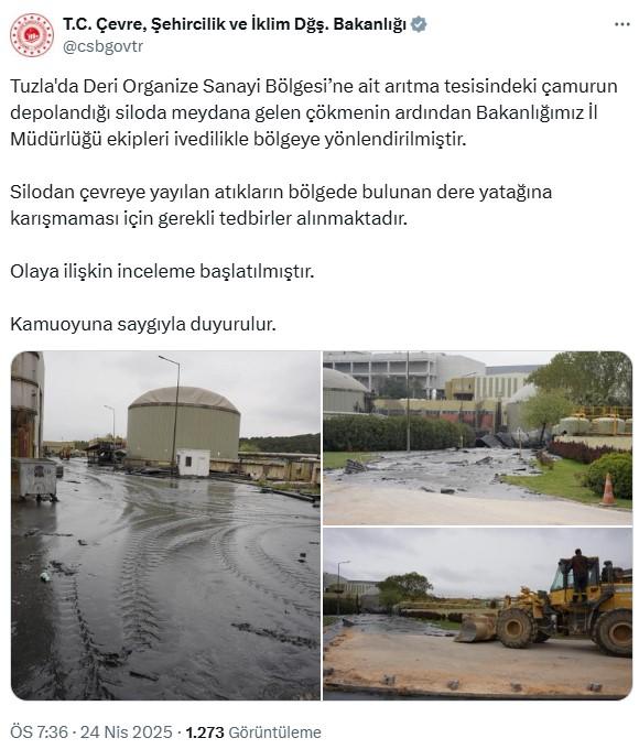 Tuzla'da arıtma tesisinde patlama: 5 işçi yaralandı