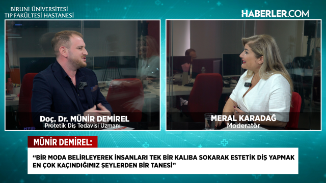 Doç. Dr. Münir Demirel: Herkesi aynı kalıba sokarak diş estetiği yapmak doğru değil
