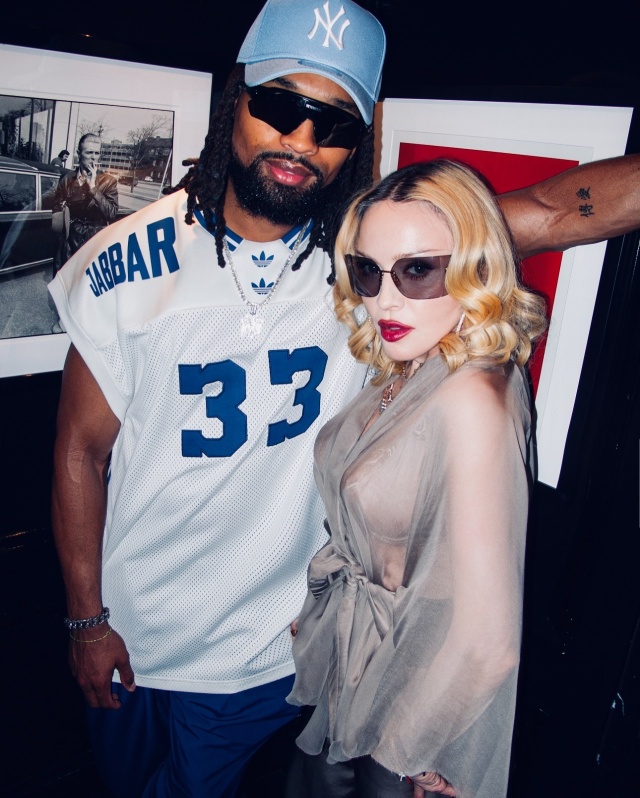 Madonna sevgilisinin doğum gününde çılgınca eğlendi