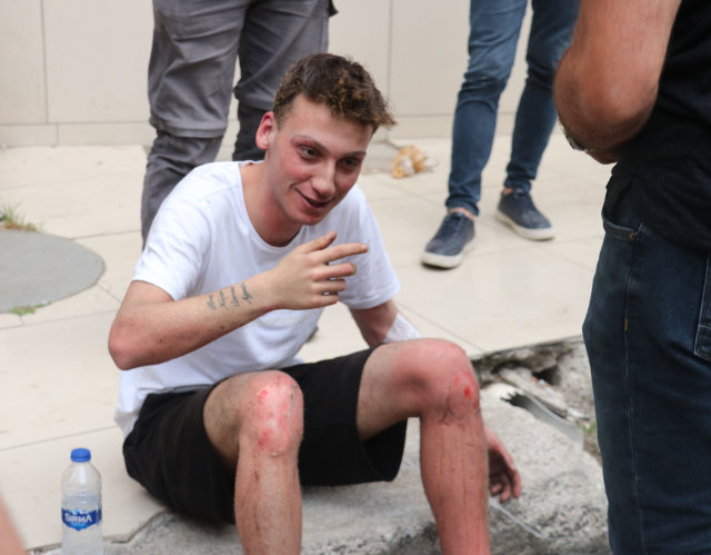 'Korku evi'nde yangın, az kalsın canlı canlı yanacaklardı