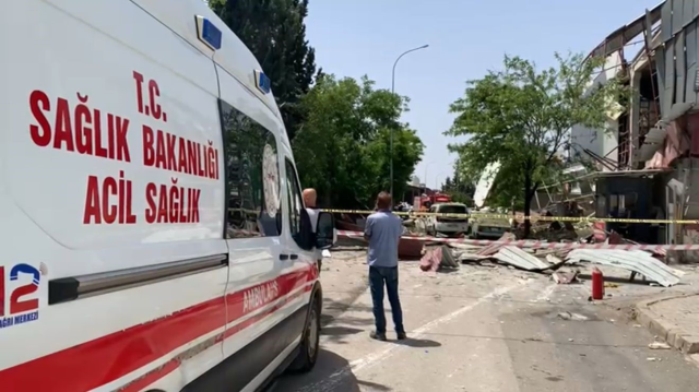 Gaziantep'te fabrikada buhar kazanı patladı! Yaralılar var