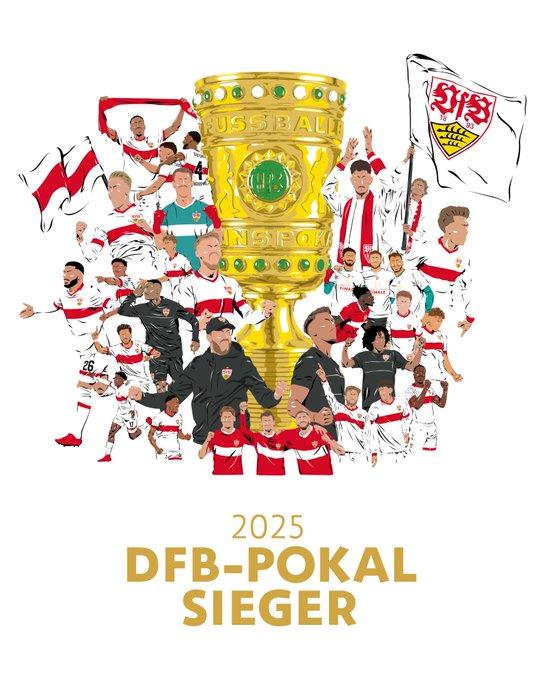 Almanya Kupası'nda 28 yıl aradan sonra şampiyon Stuttgart Almanya Kupası'nda 28 yıl aradan sonra şampiyon Stuttgart