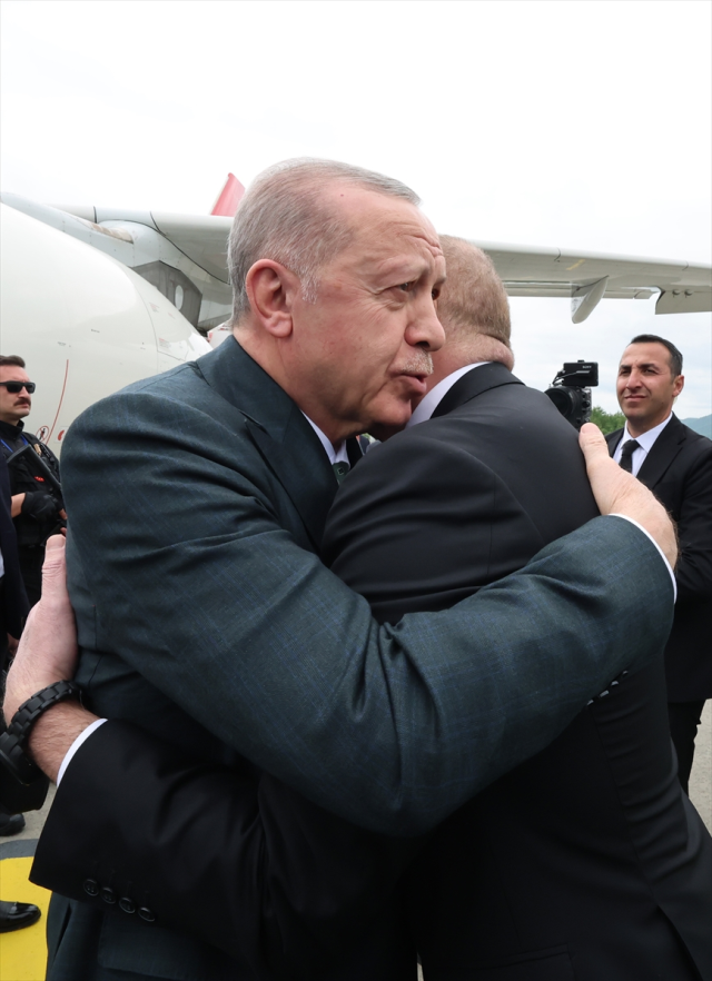Cumhurbaşkanı Erdoğan ve Aliyev, Laçın Havalimanı'nın açılışını yaptı