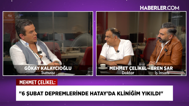 Mehmet Çelikel:Hatay depreminde kliniğim yıkıldı, sil baştan başladım şimdi tüm Türkiye beni tanıyor Mehmet Çelikel:Hatay depreminde kliniğim yıkıldı, sil baştan başladım şimdi tüm Türkiye beni tanıyor
