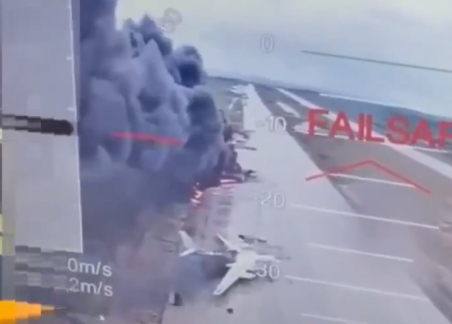 Ukrayna, nükleer taşıyabilen 40'dan fazla Rus uçağını dronlarla imha etti