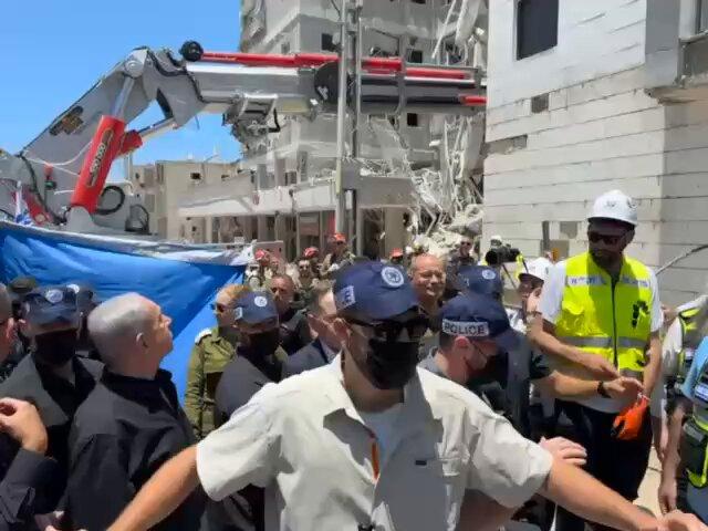 Netanyahu tepkiler sonrası sığınaktan çıktı