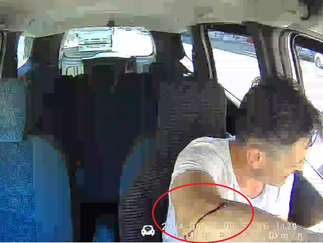 Çığlık çığlığa taksiye binip yalvardı: Beni öldürecek, lütfen yardım edin