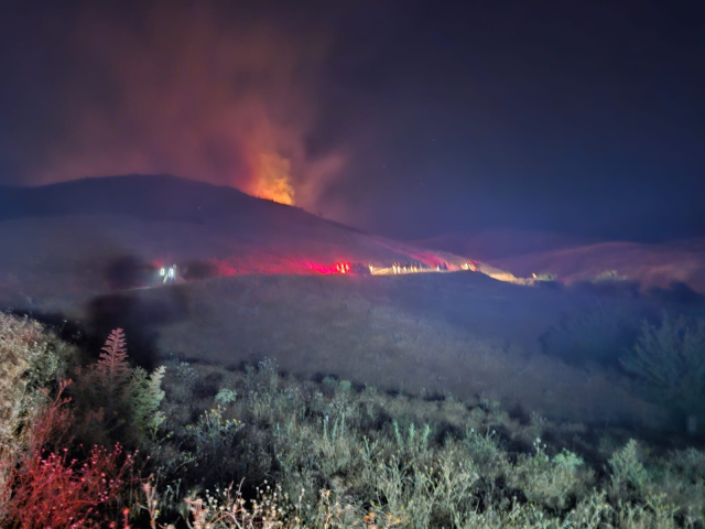 Bir yangın da Elazığ'da: Yerleşim yerleri boşaltılmaya başlandı