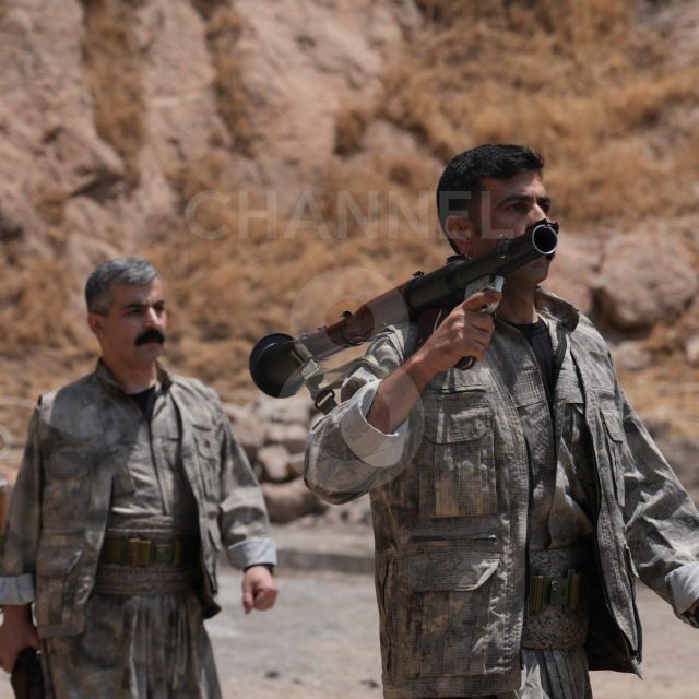 İlk görüntüler geldi! İşte PKK'nın silahları yaktığı anlar