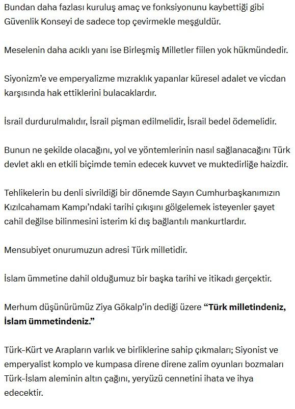 Bahçeli'den Terörsüz Türkiye mesajı: Devletin pazarlık yaptığını iddia edenler müfteridir