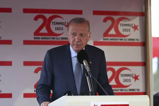 Cumhurbaşkanı Erdoğan: Kıbrıs'ta federasyon modeline dayanan BM parametreleriyle vakit kaybedemeyiz