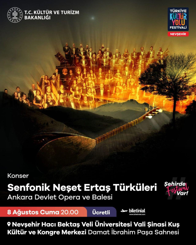Nevşehir, Türkiye Kültür Yolu Festivali'ne Ev Sahipliği Yapacak