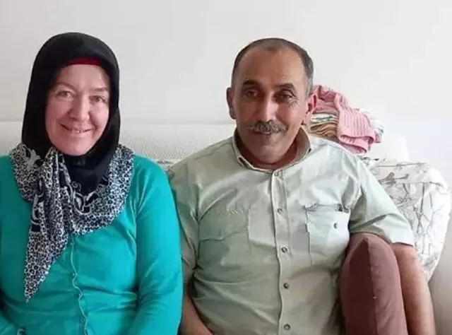 Otobüsün çarptığı otomobildeki çiftin öldüğü kaza kamerada