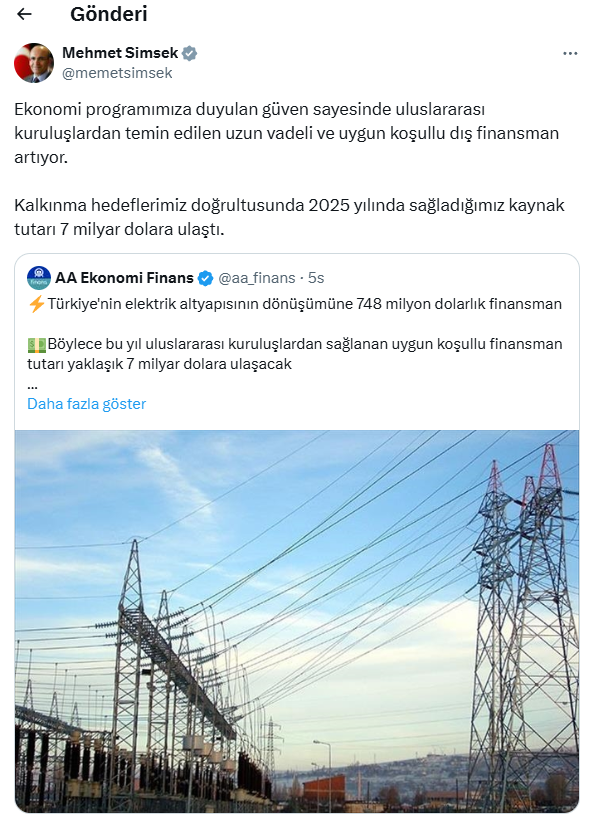 Dünya Bankası'ndan Türkiye'ye 748 milyon dolarlık temiz enerji desteği
