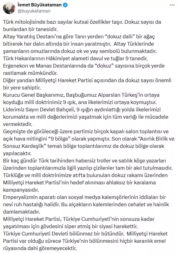 '9 bölge' ifadesi ne anlama geliyor? MHP'den tartışma yaratan afişler için açıklama