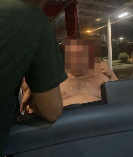 Otobüste panik anları! Herkes alkollü sandı ama gerçek çok başka çıktı