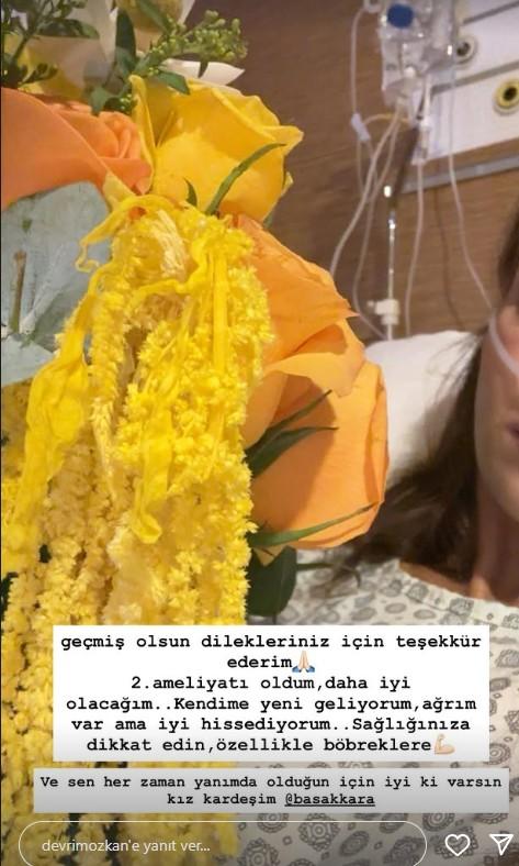 Devrim Özkan ikinci kez bıçak altına yattı