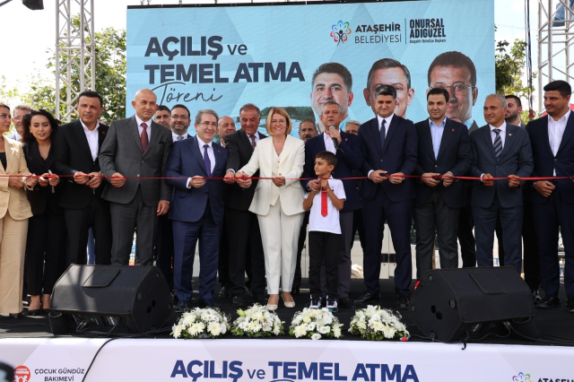 Ataşehir Belediyesi yeni projelerin açılış ve temel atma törenini gerçekleştirdi
