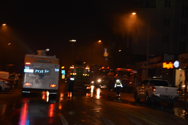 Cağ kebabı restoranında başlayan yangın otele ve 4 binaya sıçradı