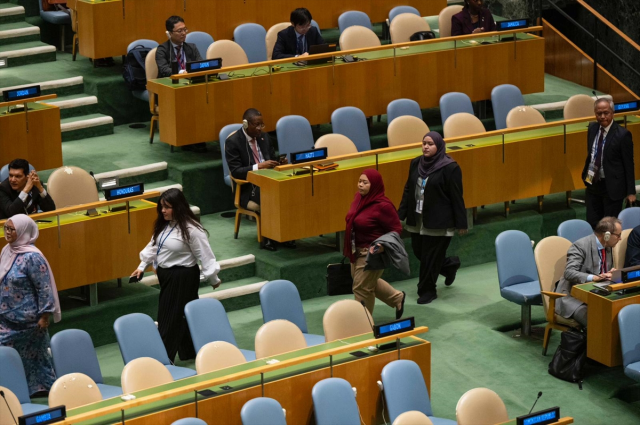 BM'deki Netanyahu protestosuna Cumhurbaşkanı Erdoğan'dan ilk yorum