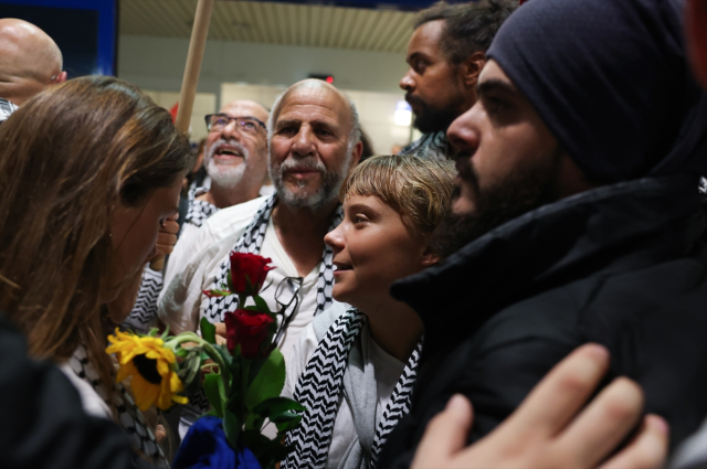 Aktivist Greta Thunberg, Yunanistan'da: Gazze'deki soykırımı durdurmak bize düşüyor