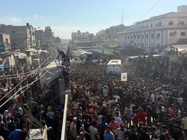 İsrail'in serbest bıraktığı Filistinli esirler Gazze'de