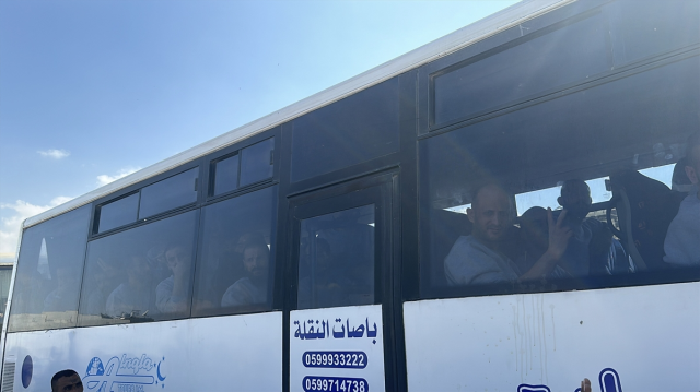 İsrail'in serbest bıraktığı Filistinli esirler Gazze'de