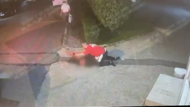 Bir an bile acımadı! İşte Aysel'in sokak ortasında vahşice katledildiği anlar