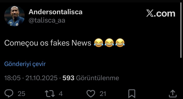 Talisca'dan ayrılık iddialarına jet hızında cevap Talisca'dan ayrılık iddialarına jet hızında cevap