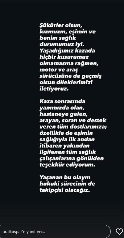 Ölümden dönen İrem Helvacıoğlu cephesinden ilk açıklama Ölümden dönen İrem Helvacıoğlu cephesinden ilk açıklama