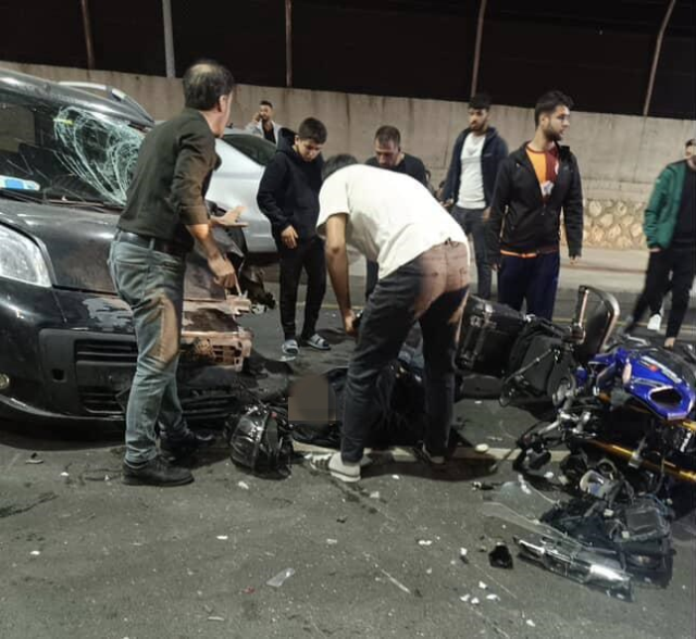 Batman'da hafif ticari araç, motosiklet ve elektrikli bisiklet çarpıştı: 6 yaralı