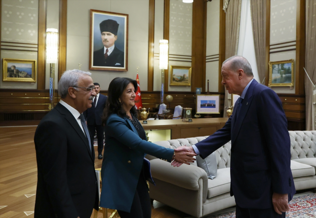 Erdoğan'la görüşen DEM Parti İmralı heyetinden ilk açıklama