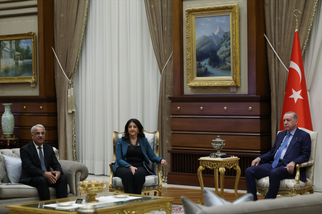 Erdoğan'la görüşen DEM Parti İmralı heyetinden ilk açıklama