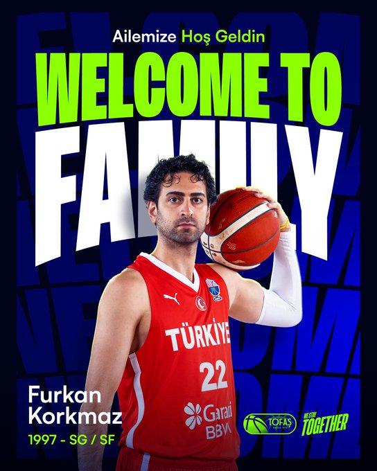 Milli Basketbolcu Furkan Korkmaz'ın yeni takımı belli oldu Milli Basketbolcu Furkan Korkmaz'ın yeni takımı belli oldu