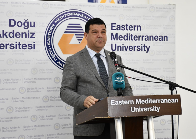 'Doğu Akdeniz'in Stratejik Önemi' kitap lansmanı Kuzey Kıbrıs'ta Tanıtıldı 'Doğu Akdeniz'in Stratejik Önemi' kitap lansmanı Kuzey Kıbrıs'ta Tanıtıldı