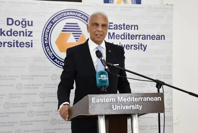 'Doğu Akdeniz'in Stratejik Önemi' kitap lansmanı Kuzey Kıbrıs'ta Tanıtıldı 'Doğu Akdeniz'in Stratejik Önemi' kitap lansmanı Kuzey Kıbrıs'ta Tanıtıldı