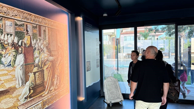 Papa'nın ziyaret edeceği İznik'te su altından 2 bin yıllık beddua çıktı