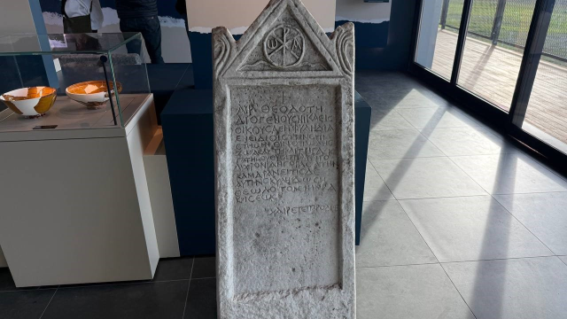 Papa'nın ziyaret edeceği İznik'te su altından 2 bin yıllık beddua çıktı